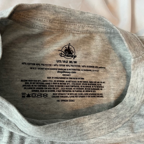 Disneyland Gray Women's Short Sleeve Tee - Picture 5 of 7